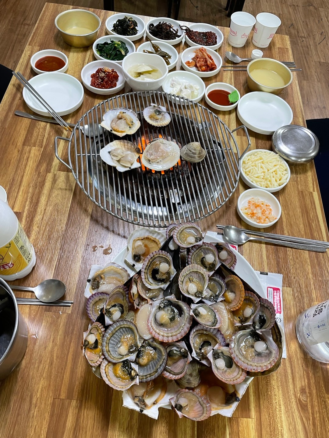 조개구이 모듬 (소~중)