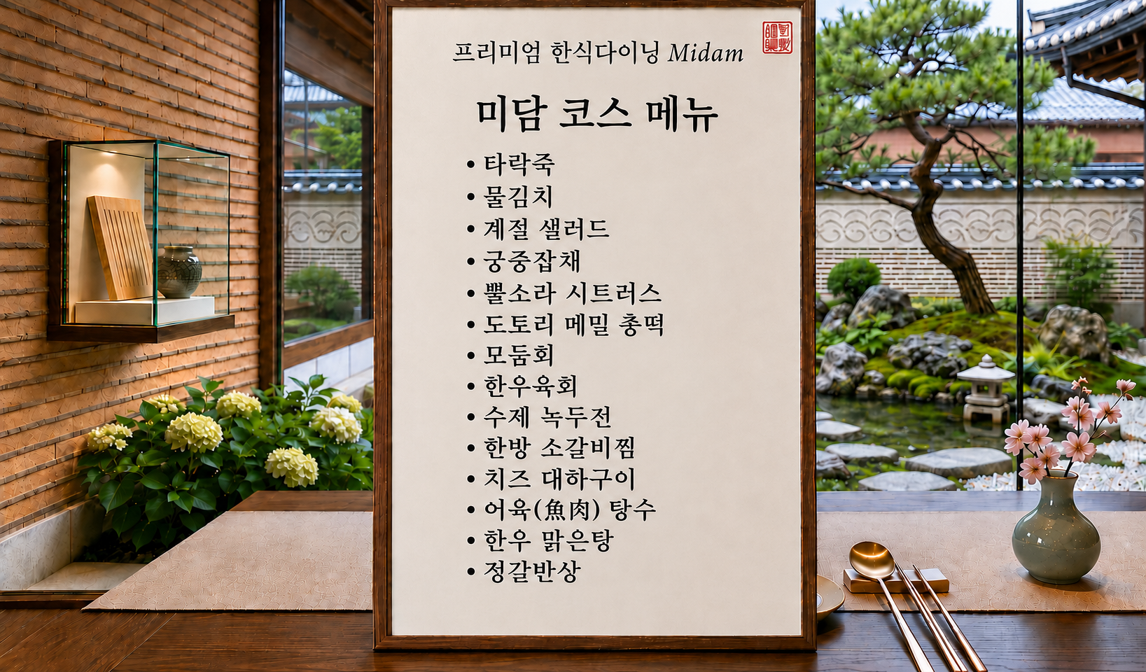미담 한정식(사전예약)