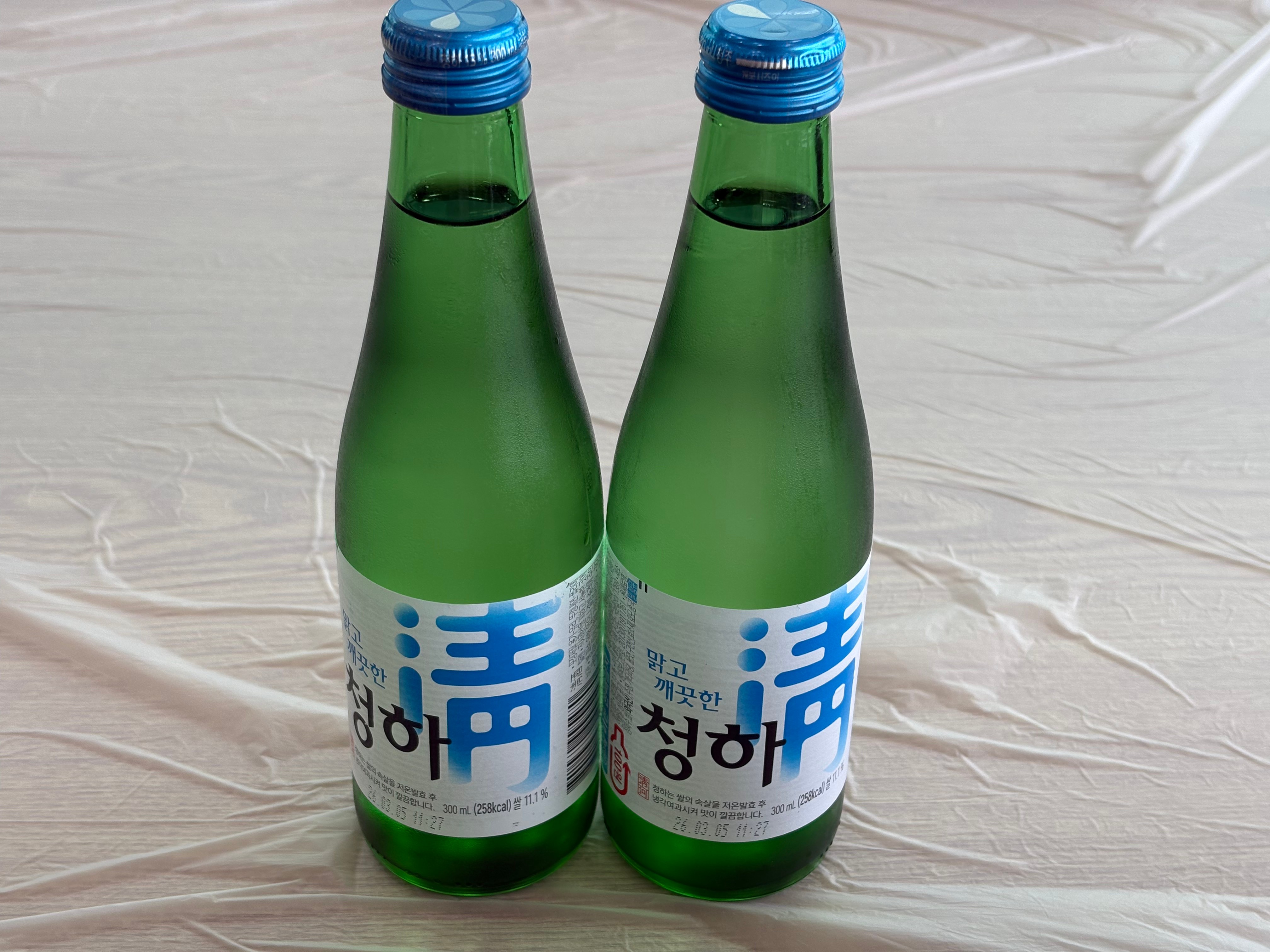 맑고 깨끗한 청하 롯데칠성음료