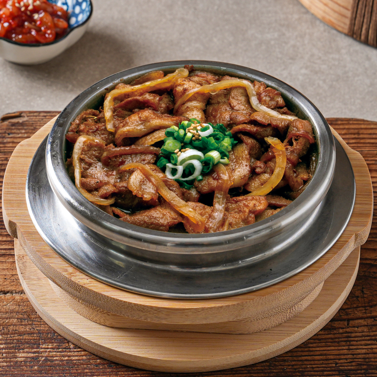 목살솥밥