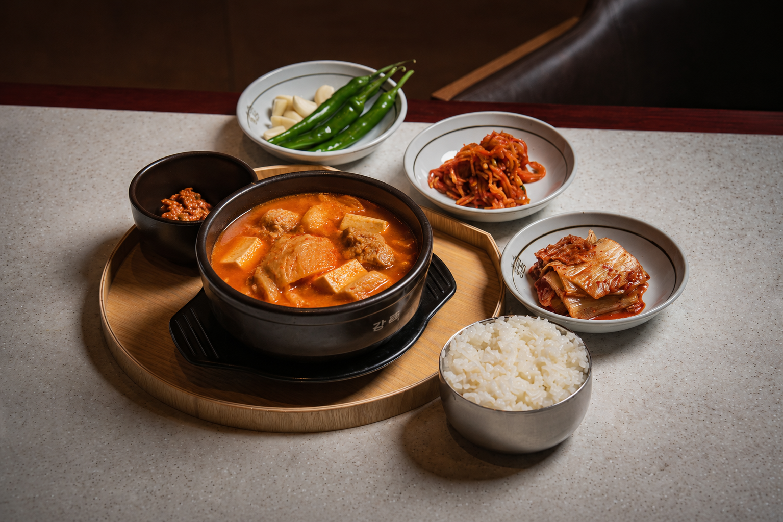 태백 묵은지 찌개