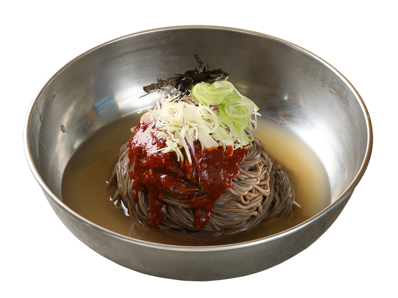 세숫대야 왕비빔모밀
