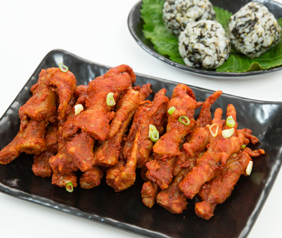 매운닭발&주먹밥