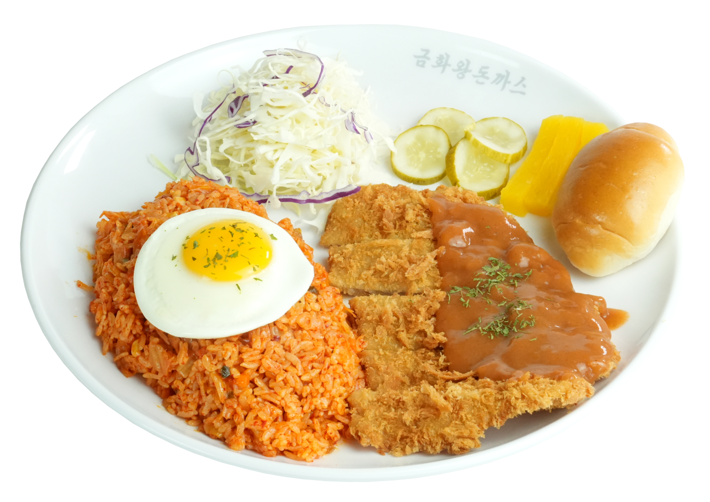 김치볶음밥&돈까스