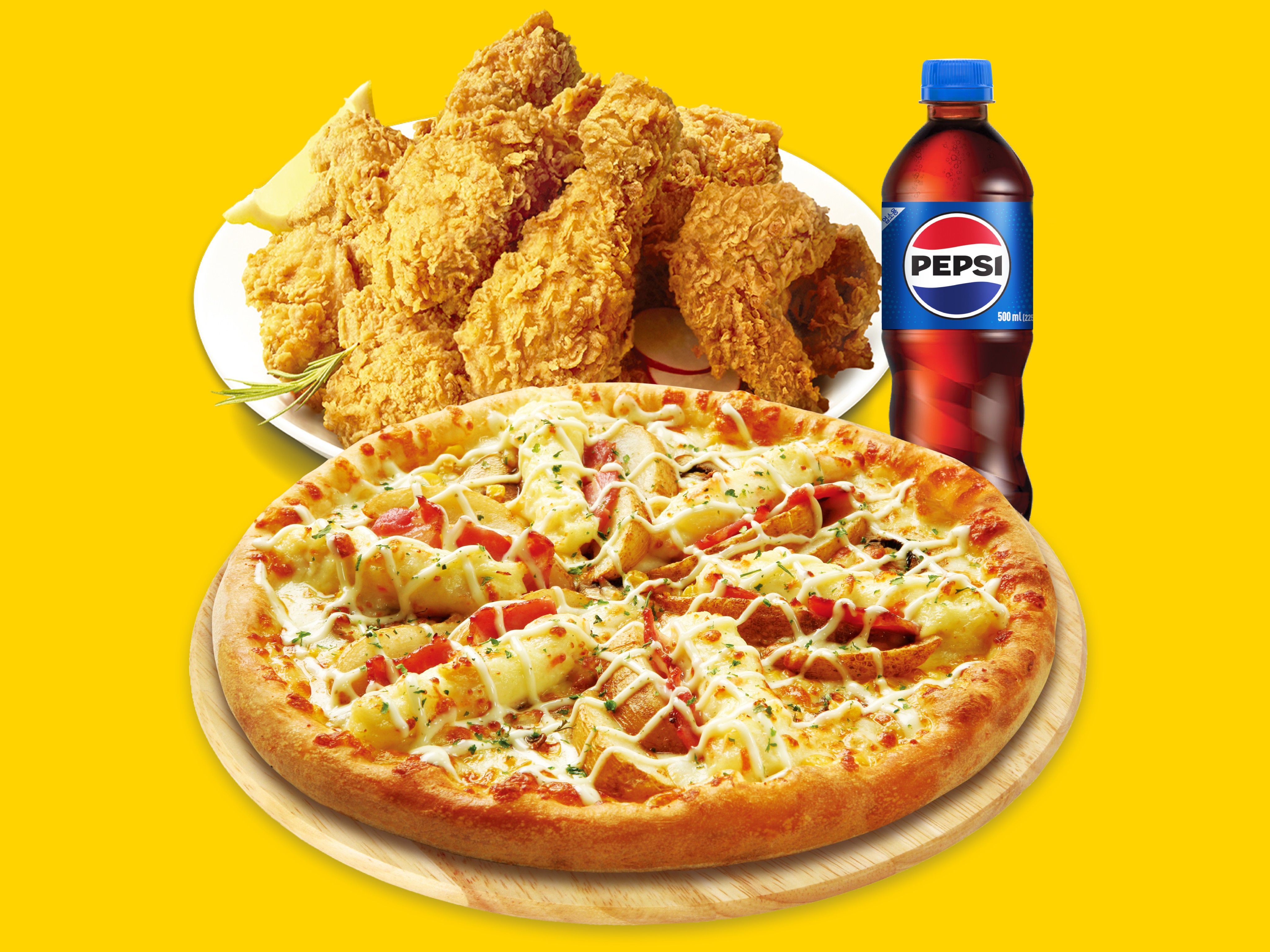 더블포테이토 피치세트(M)