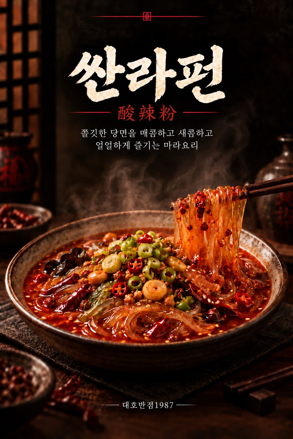 Sichuan Hot & Sour Noodles