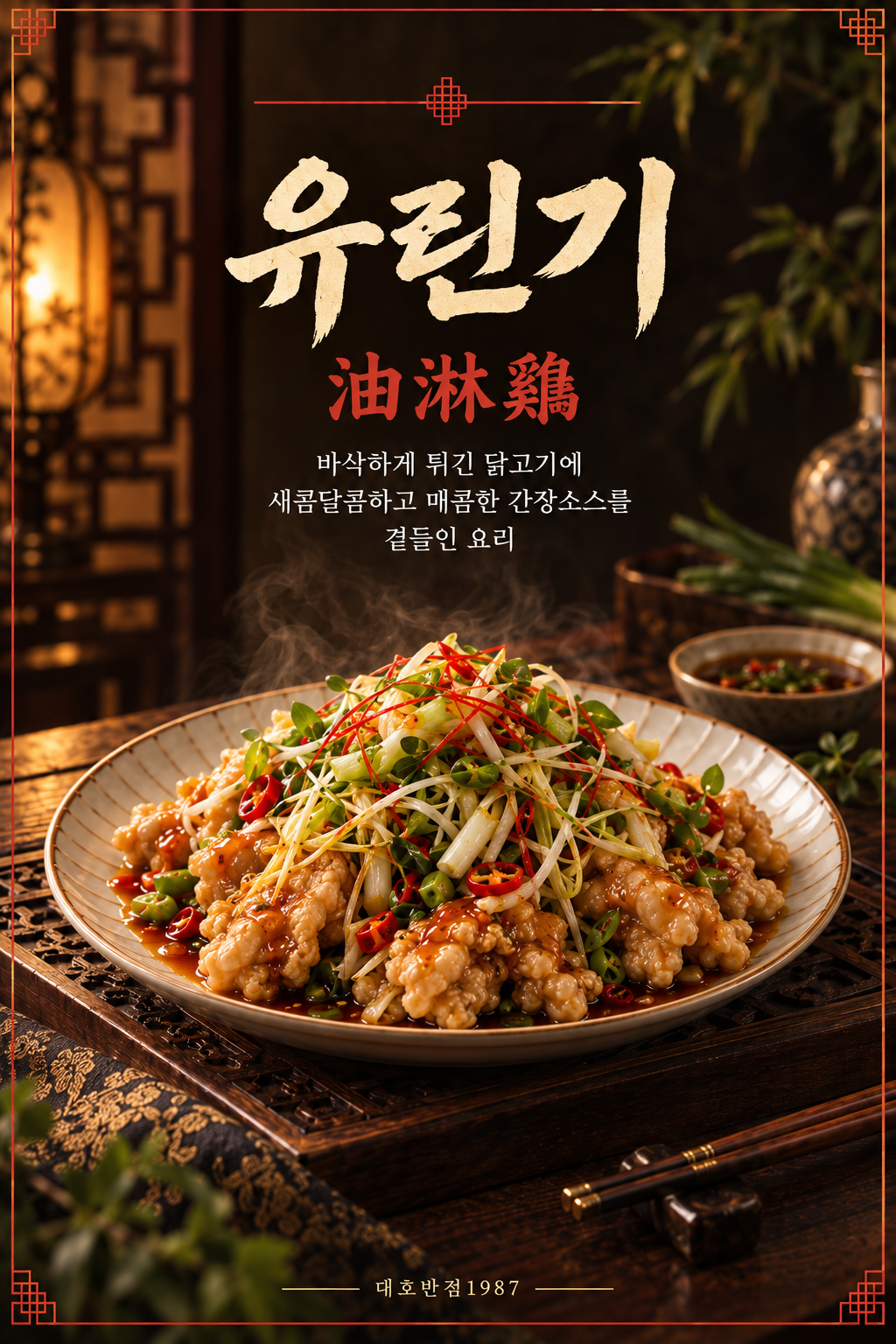 Crispy Chicken with Spicy Soy