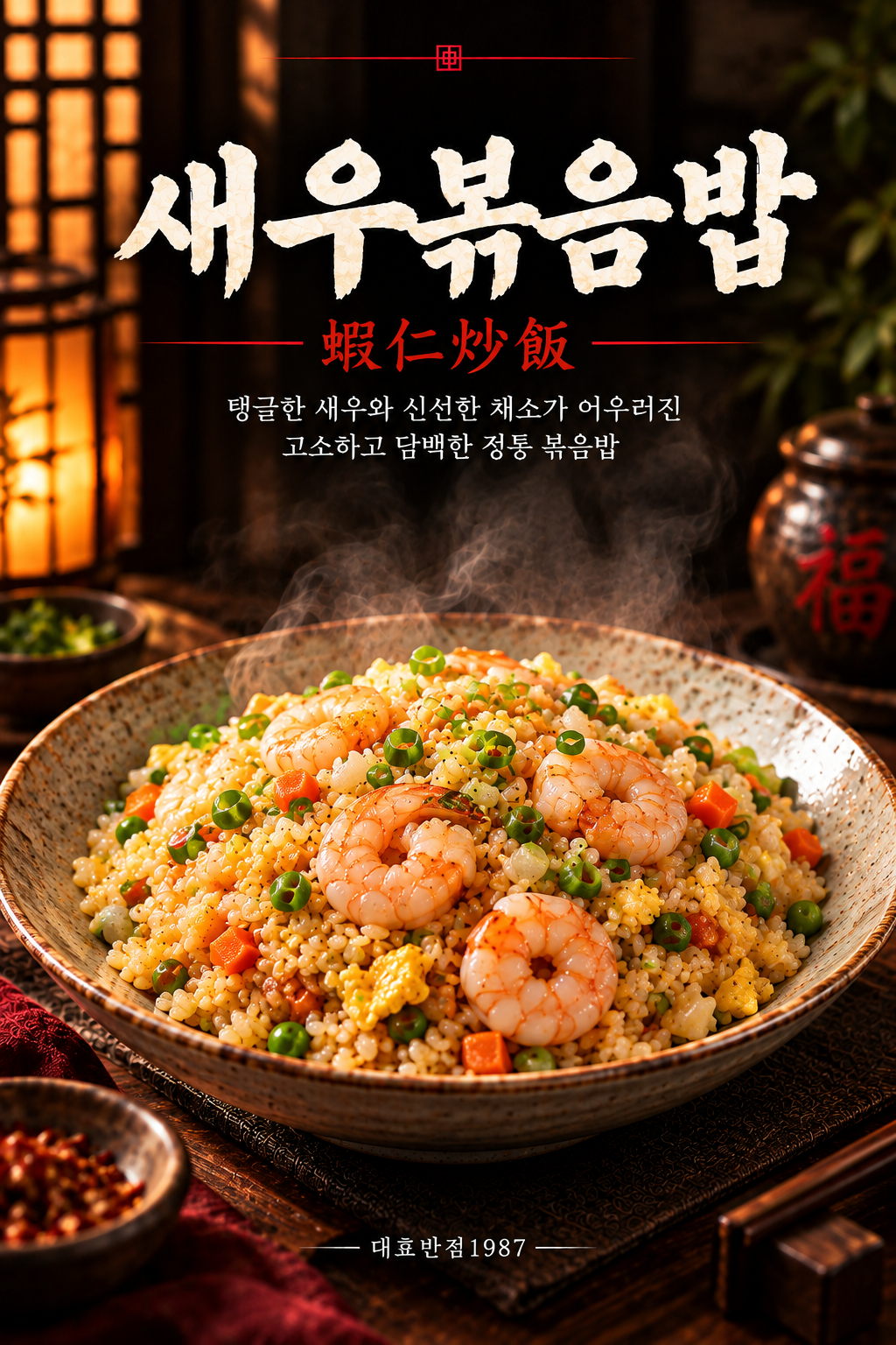 Wok-Fried Shrimp Egg Rice