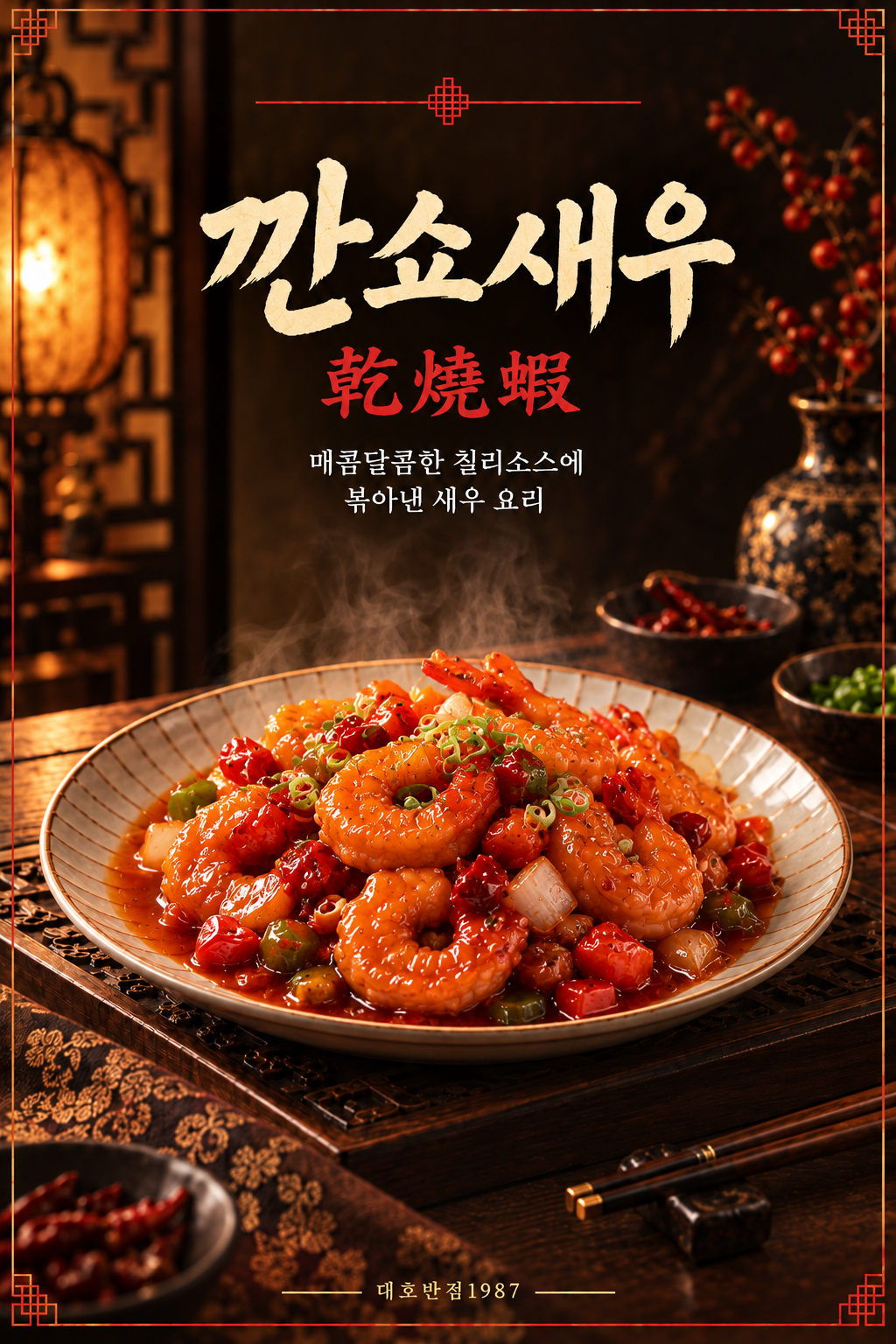 Spicy Chili Sauce Shrimp